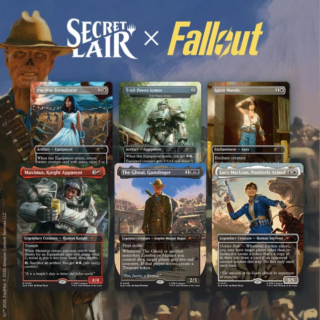 Magic: The Gathering - Secret Lair X Fallout: Beyond Vault 33