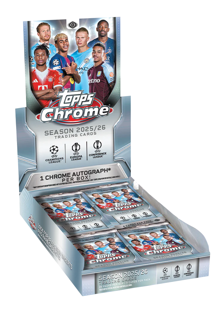 Topps - UCC Chrome 2025-26 Hobby Box