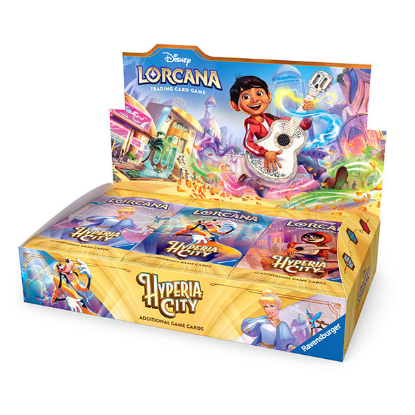 Disney Lorcana TCG - Set 14 Hyperia City Booster Box (PRE-ORDER)