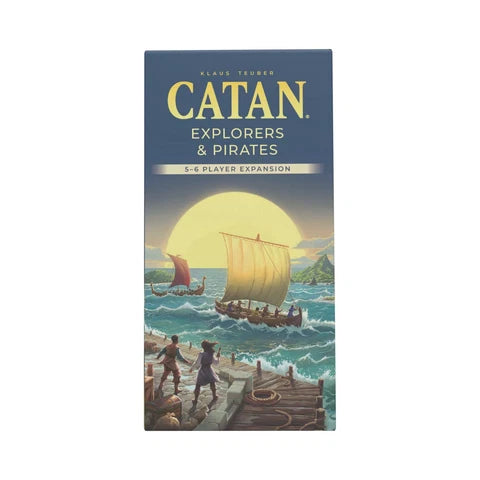 CATAN Explorers & Pirates 5-6 Player Expansion 6th Edition