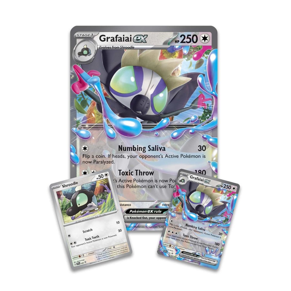 Pokémon Grafaiai Ex Collection Box