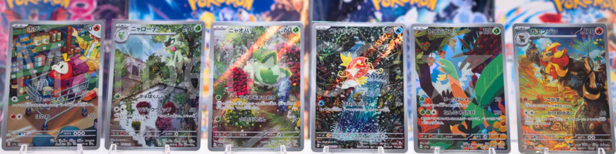 japanese single pokemon card banner
