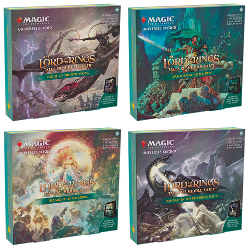 Magic: The Gathering - Lord of the Rings Holiday Scene Box (4 count)