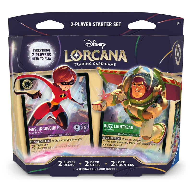 Disney Lorcana- Set 12 Wilds Unknown - 2 Player Deck