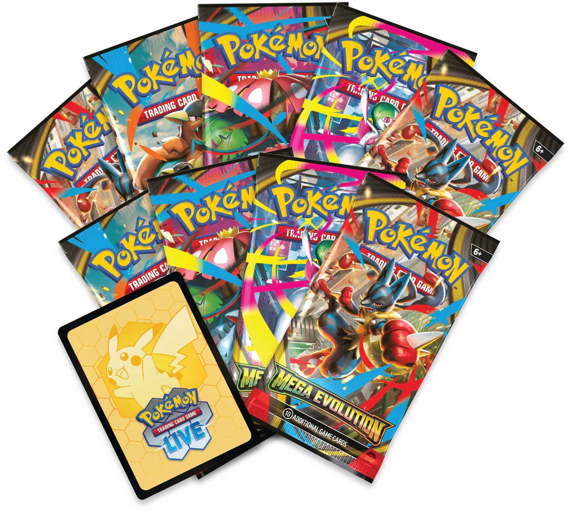 Pokémon Mega Evolution - Elite Trainer Box - Lucario PRE-ORDER