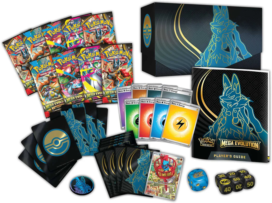 Pokémon Mega Evolution - Elite Trainer Box - Lucario PRE-ORDER