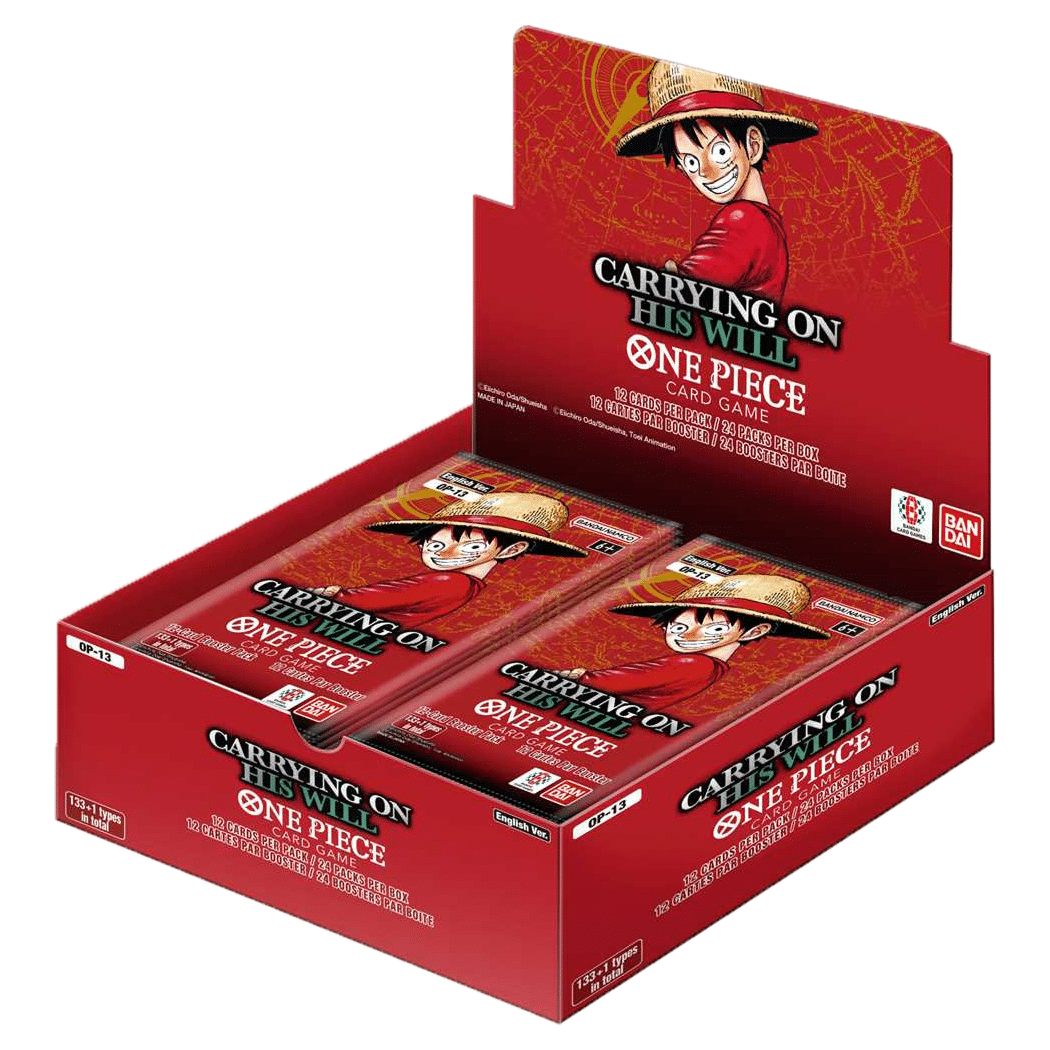 One Piece Carrying On His Will OP-13 English Booster Box - PRE-ORDER