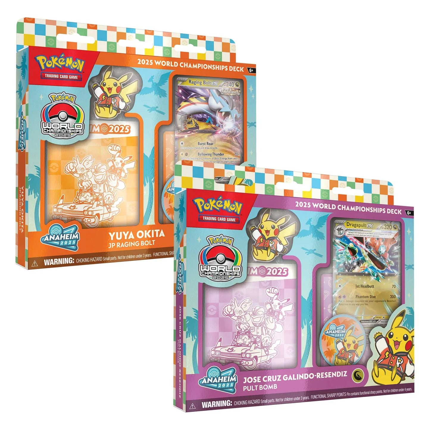 Pokémon World Championship Decks 2025 - Assortment of 8