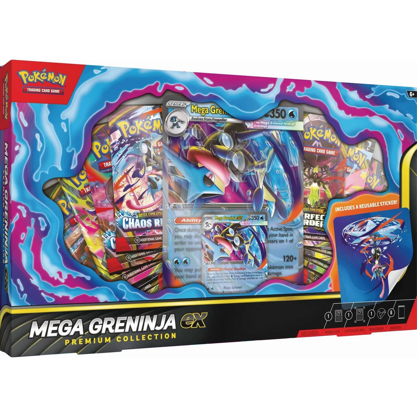 Pokémon Mega Greninja ex Premium Collection Box