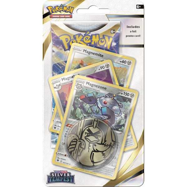 Pokémon Sword & Shield Silver Tempest - Magnezone 1 Pack Blister