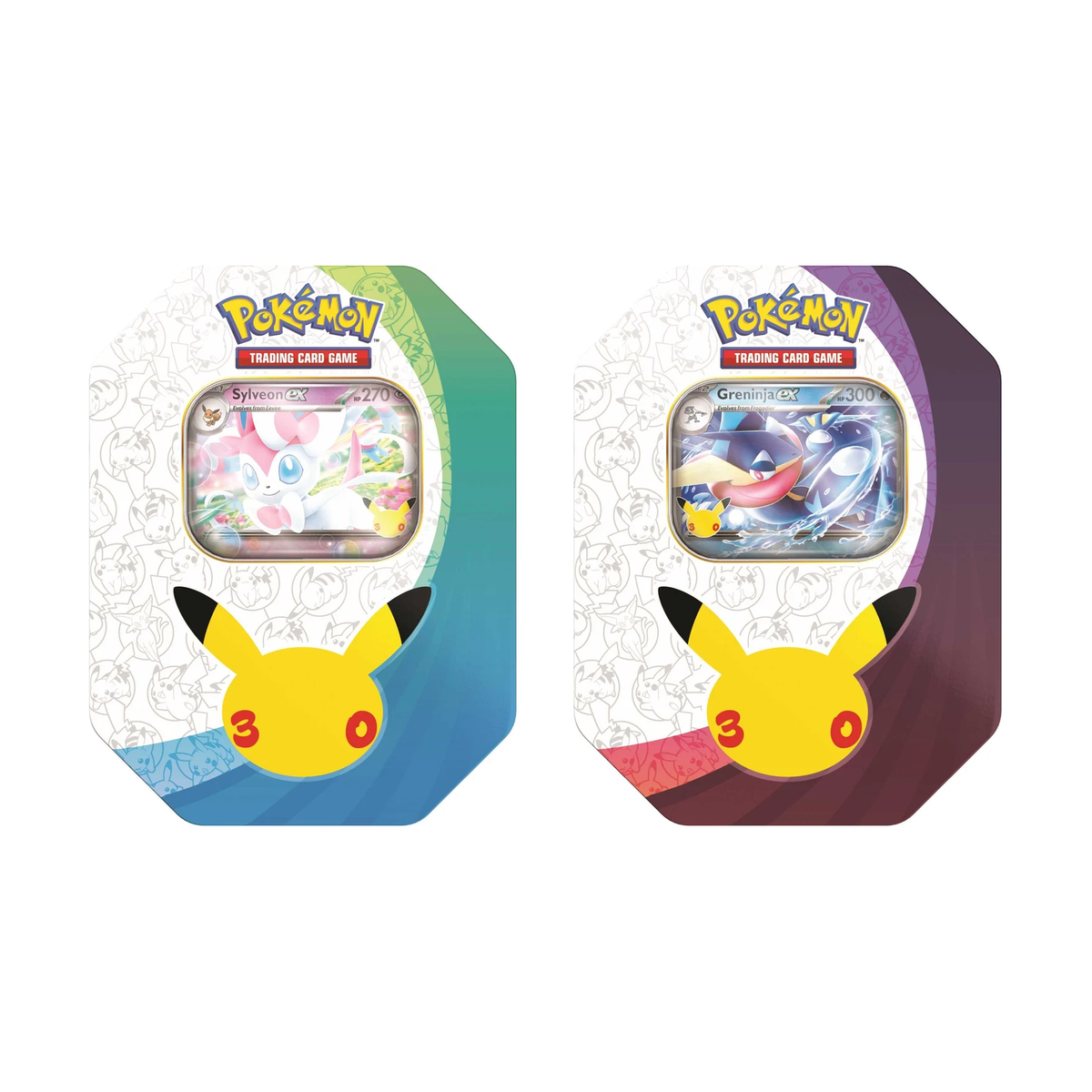 Pokémon - 30th Celebration Tin Set Greninja + Sylveon