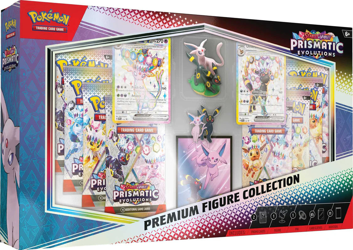 Pokémon Scarlet & Violet 8.5 Prismatic Evolutions - Premium Figure Collection (COMING SOON)
