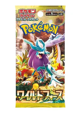 Pokmon Wild Force sv5K Japanese Booster Pack Marbelltcg Pokmon Wild Force sv5K Japanese Booster Pack Marbelltcg