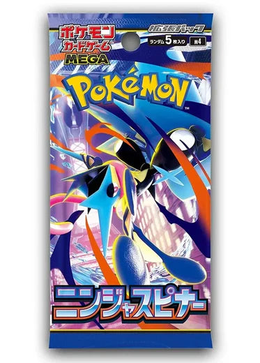 Pokémon Ninja Spinner m4 Japanese Booster Pack