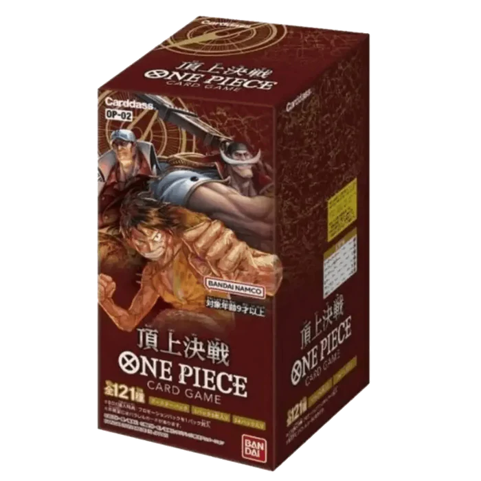 One Piece Paramount War OP-02 Japanese Booster Box