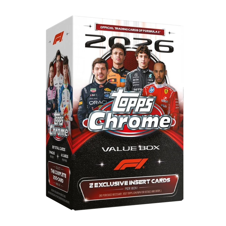 Topps - 2026 Chrome Formula 1 (F1) Value Box
