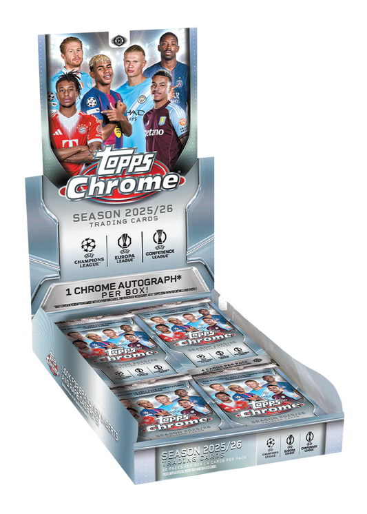 Topps - UCC Chrome 2025-26 Hobby Box