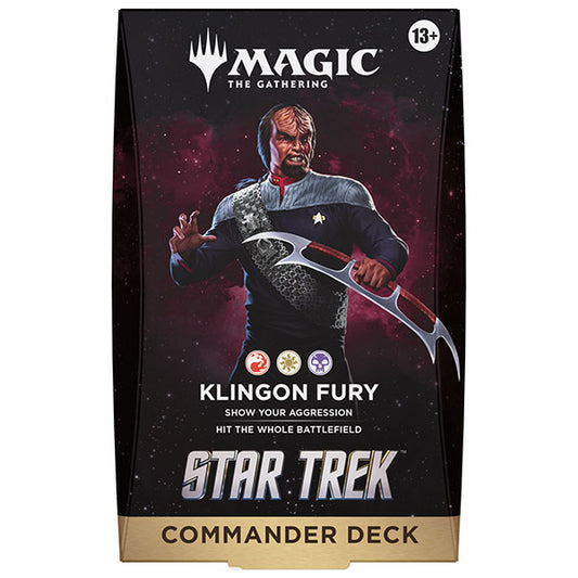 Magic: The Gathering - Star Trek Klingon Fury Commander Deck (PRE-ORDER)