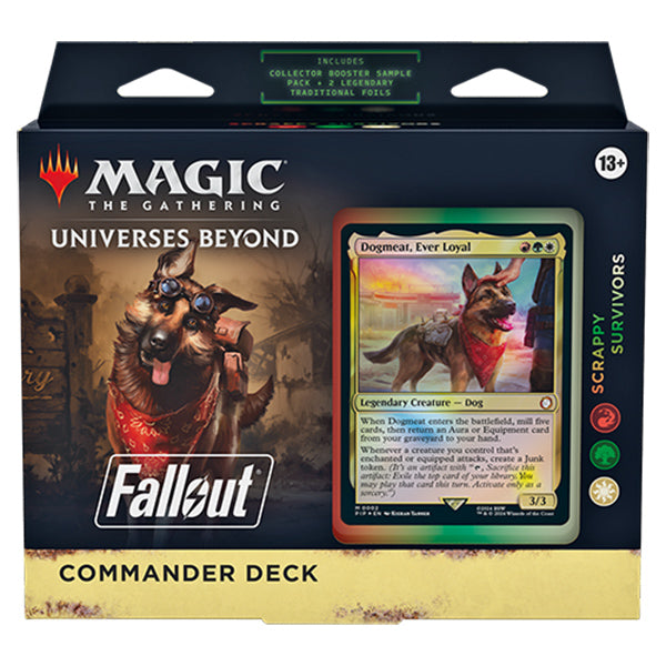 Magic: The Gathering - Scrappy Survivors Fallout Commander Deck