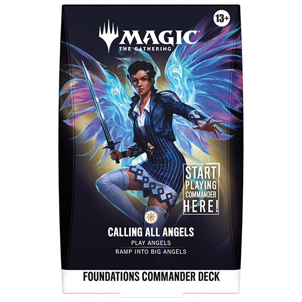 Magic: The Gathering - Reality Fracture Calling All Angels Foundations Starter Commander Deck (PRE-ORDER)
