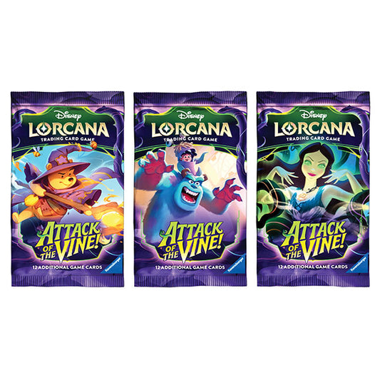 Disney Lorcana Set 13 - Attack Of The Vine Booster Pack Art Set (PRE-ORDER)