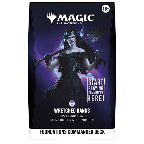 Magic: The Gathering - Reality Fracture Wretched Ranks Foundations Starter Commander Deck (PRE-ORDER)