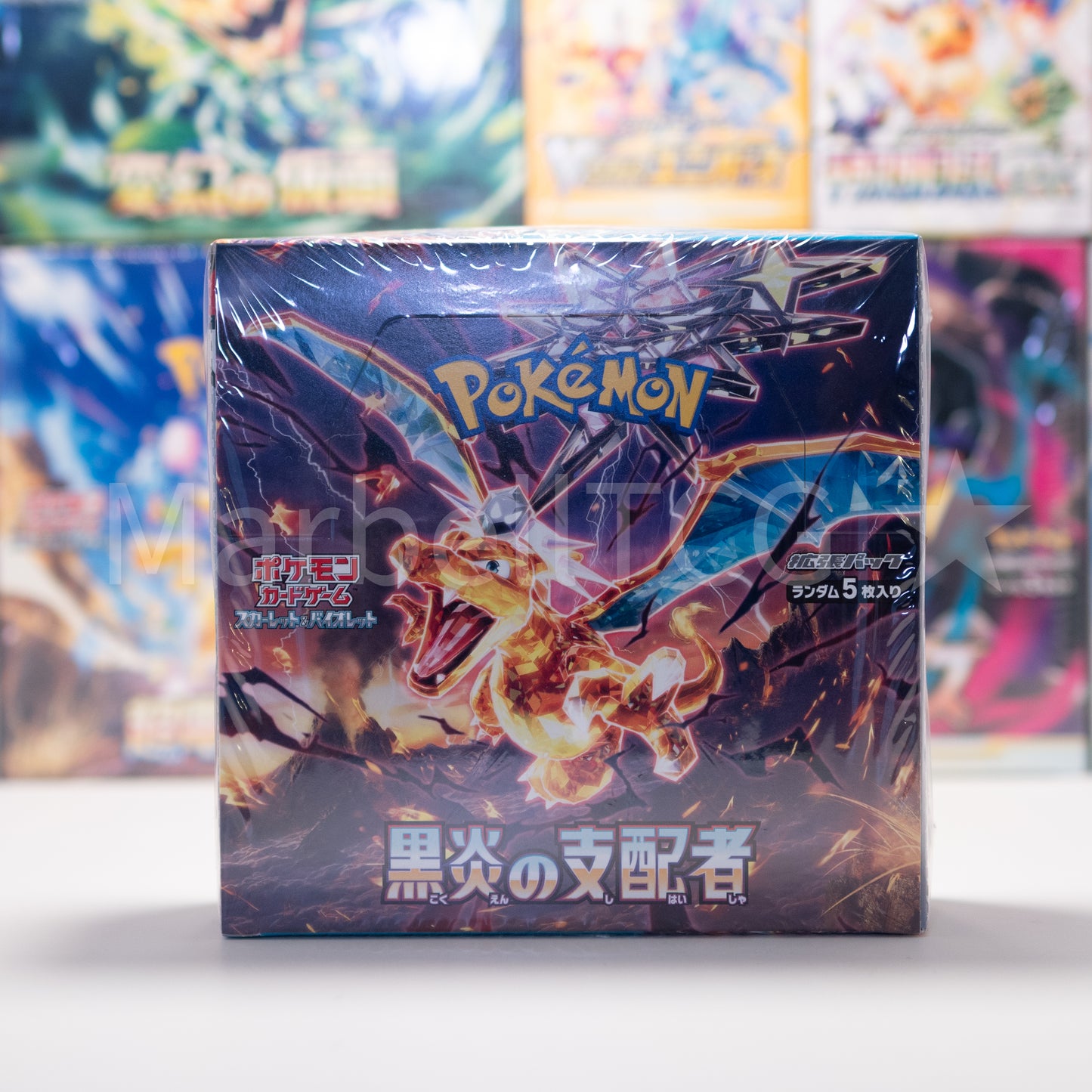 Pokémon Ruler of the Black Flame sv3 Sealed Japanese Booster Box