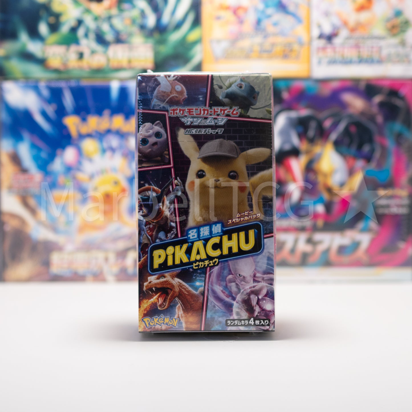 Pokémon Detective Pikachu smp2 Sealed Japanese Booster Box