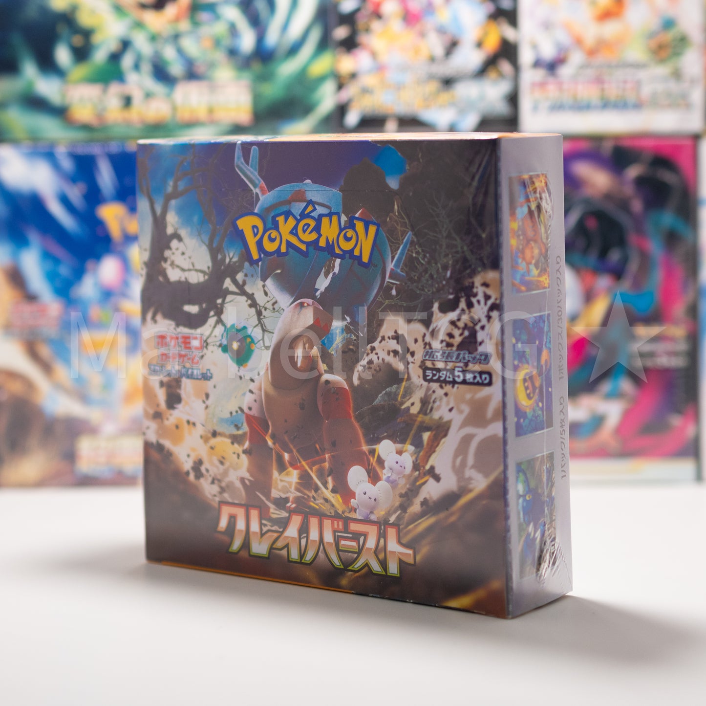 Pokémon Clay Burst sv2D Sealed Japanese Booster Box