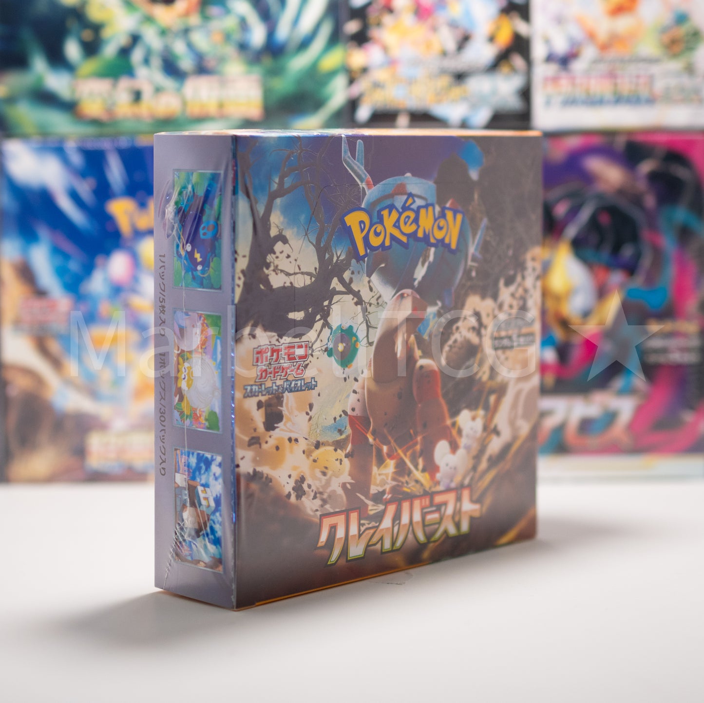 Pokémon Clay Burst sv2D Sealed Japanese Booster Box