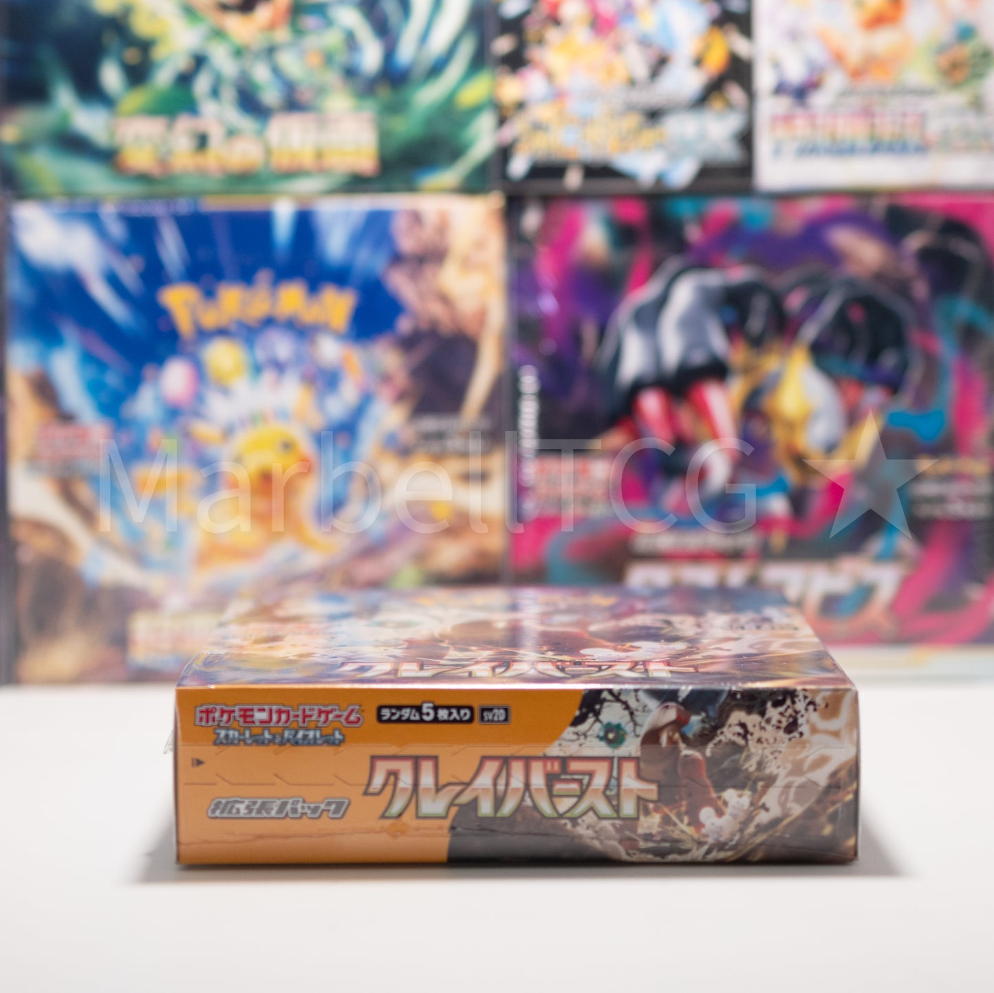 Pokémon Clay Burst sv2D Sealed Japanese Booster Box