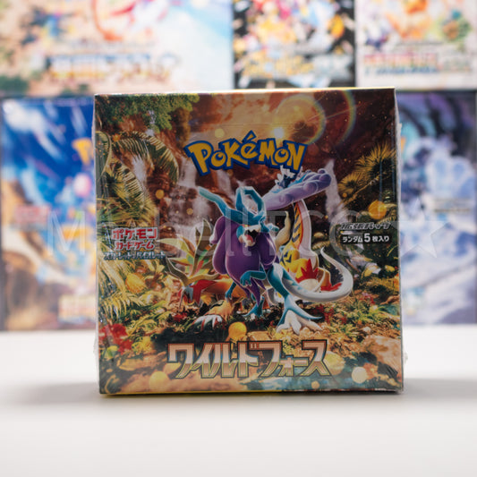 Pokémon Wild Force sv5K Sealed Japanese Booster Box