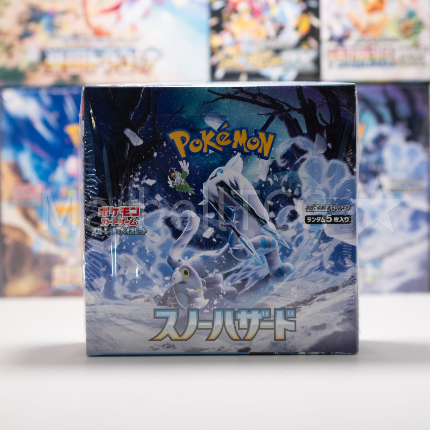 Pokémon Snow Hazard sv2P Sealed Japanese Booster Box