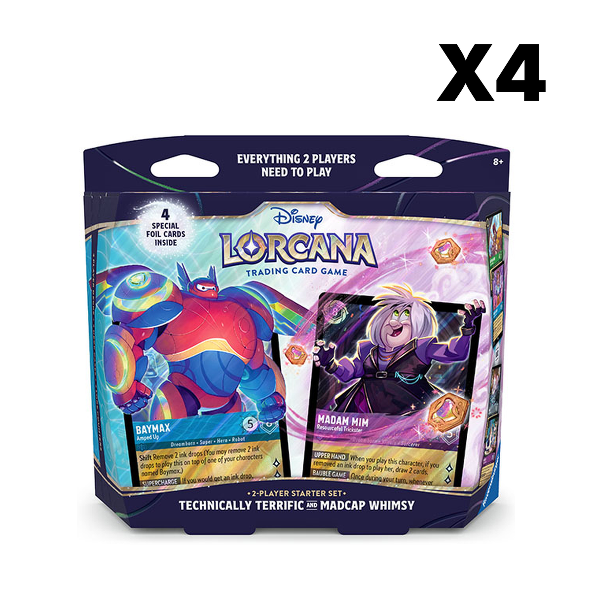 Disney Lorcana TCG - Set 14 Hyperia City 2-Player Starter Set Case