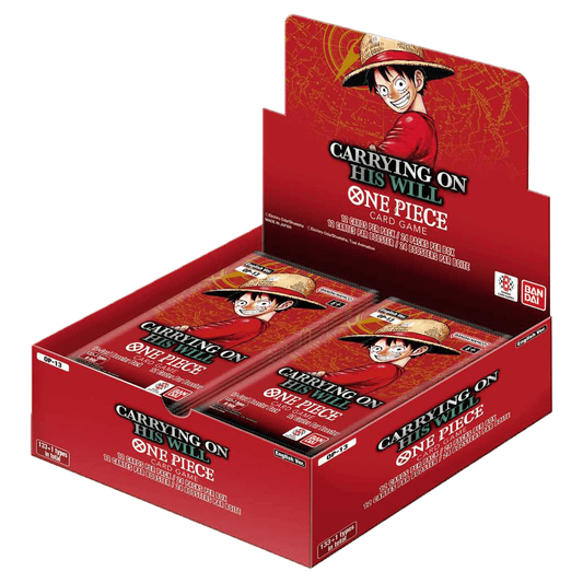 One Piece Carrying On His Will OP-13 English Booster Box - PRE-ORDER