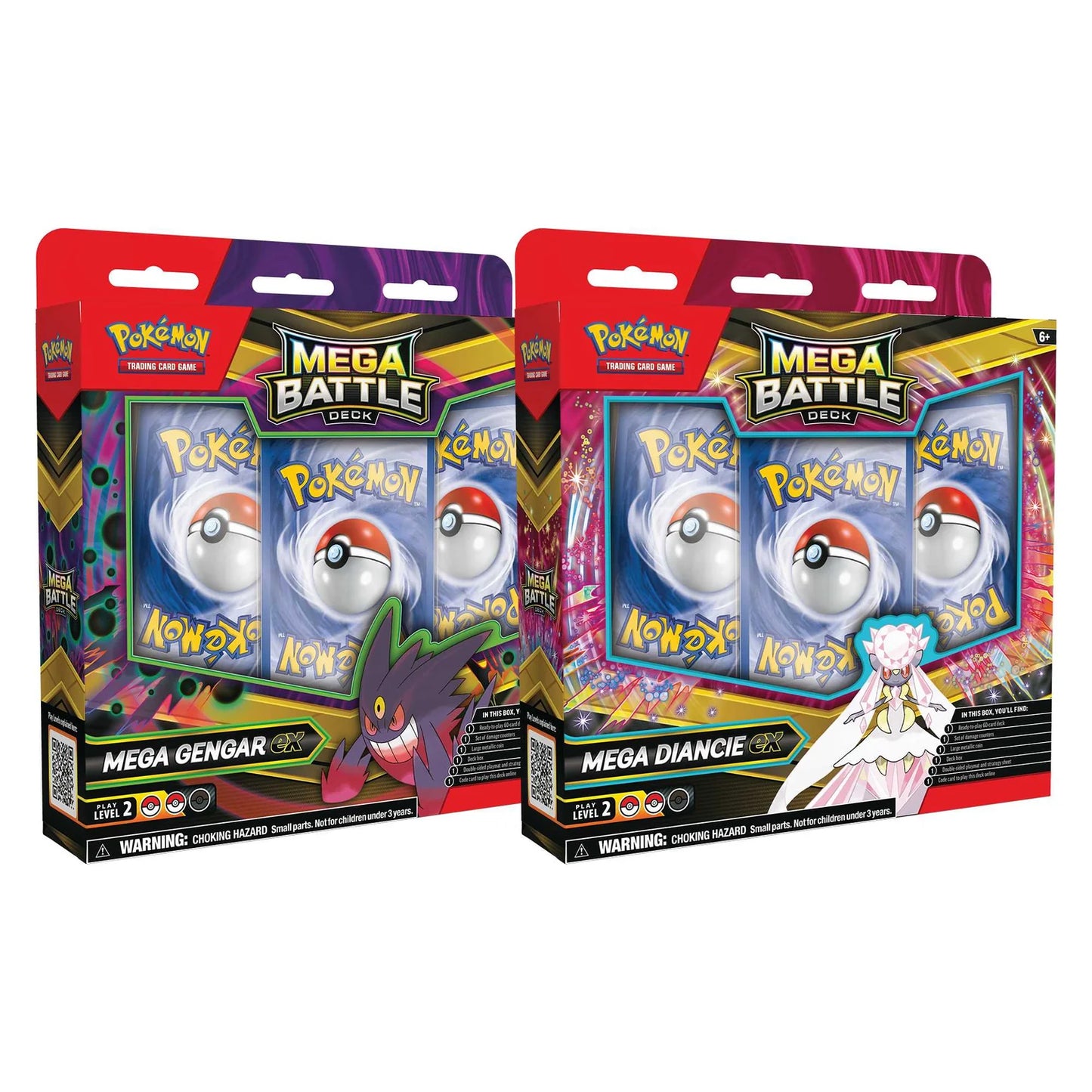 Pokémon Mega Battle Decks - Assortment (Diancie ex & Gengar ex)