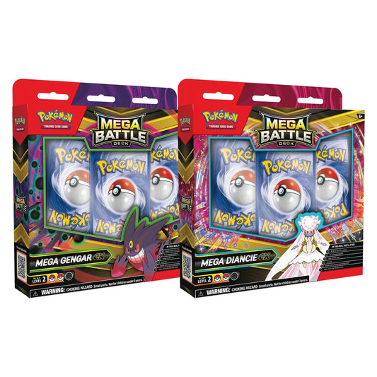 Pokémon Mega Battle Decks - Assortment (Diancie ex & Gengar ex)