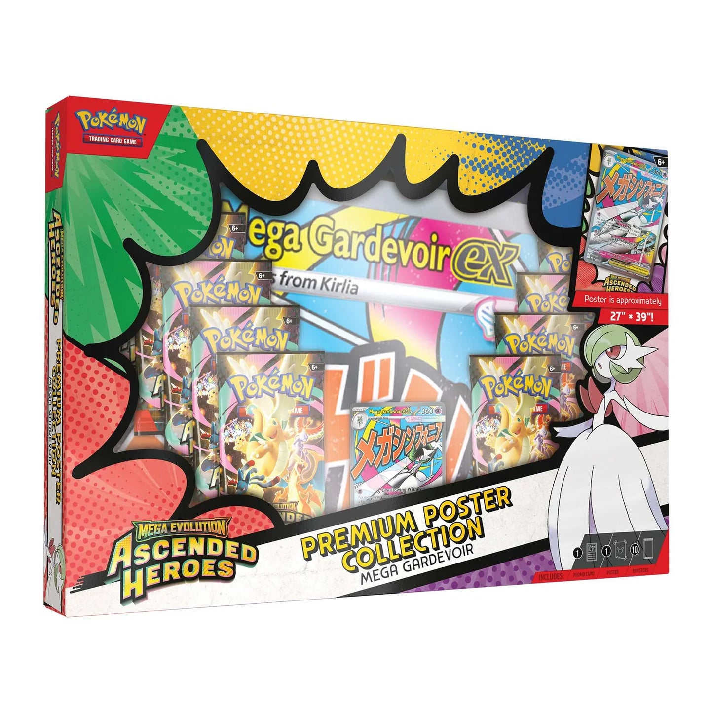 Pokémon Ascended Heroes - Premium Poster Collection - Gardevoir (PRE-ORDER)