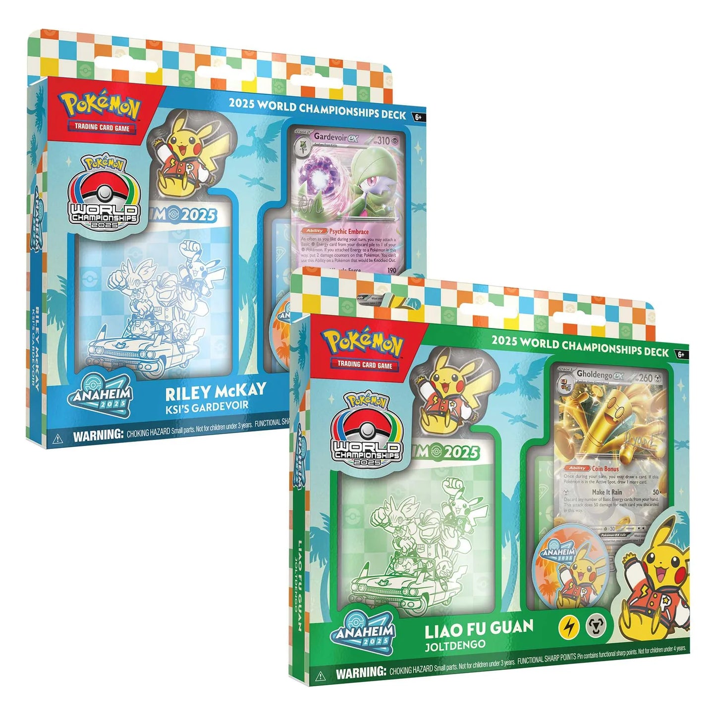 Pokémon World Championship Decks 2025 - Assortment of 8