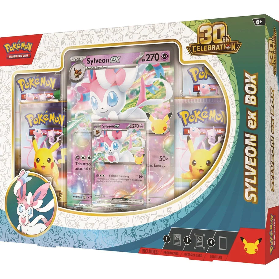Pokémon - 30th Celebration Sylveon Ex Box