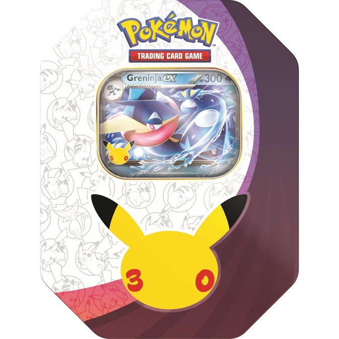 Pokémon 30th Celebration Tin - Greninja Ex