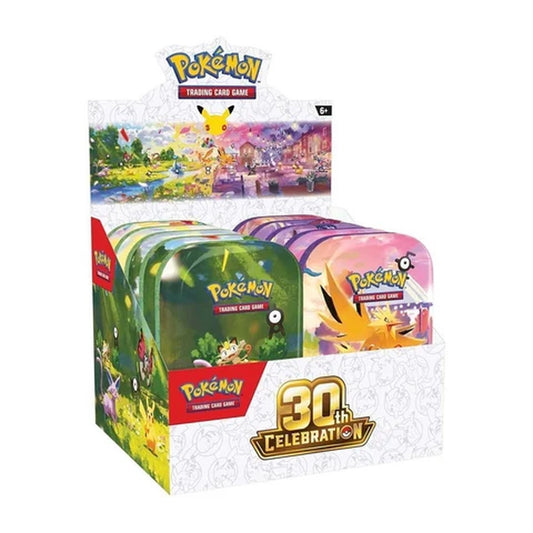 Pokémon 30th Mini Tin Random Art Work