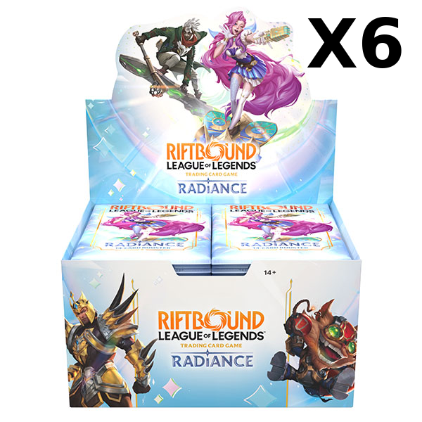 Riftbound: League of Legends - Radiance Booster Box Sealed Case (PRE-ORDER)