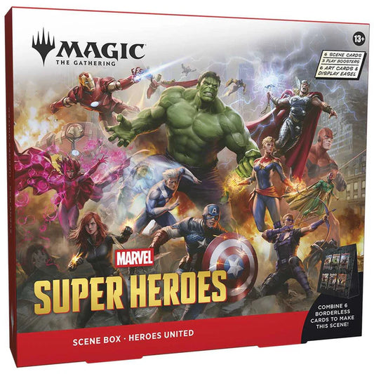 Magic: The Gathering Marvel Super Heroes Scene Box Set of 2 (PRE-ORDER)