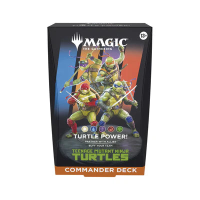Magic: The Gathering: Teenage Mutant Ninja Turtles Commander Deck (PRE-ORDER)