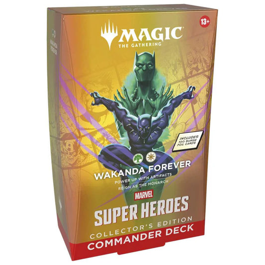 Magic: The Gathering: Marvel Super Heroes Collector Commander Deck Wakanda Forever (PRE-ORDER)