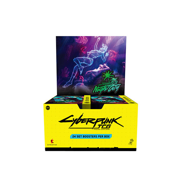 Cyberpunk TCG - Welcome to Night City Booster Display (PRE-ORDER)
