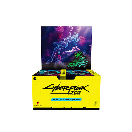 Cyberpunk TCG - Welcome to Night City Booster Display (PRE-ORDER)