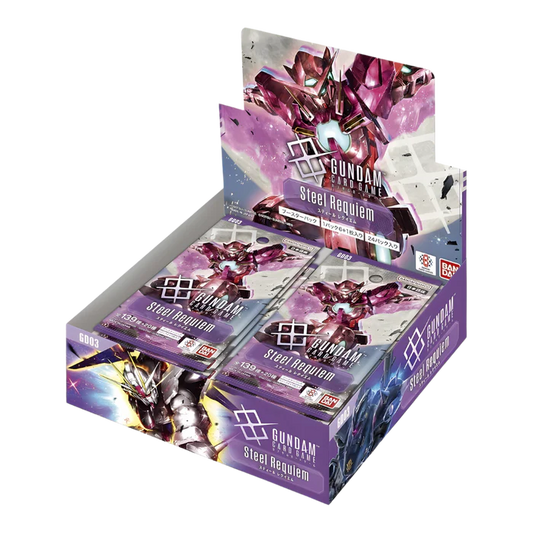 Gundam GD03 Steel Requiem Booster Box
