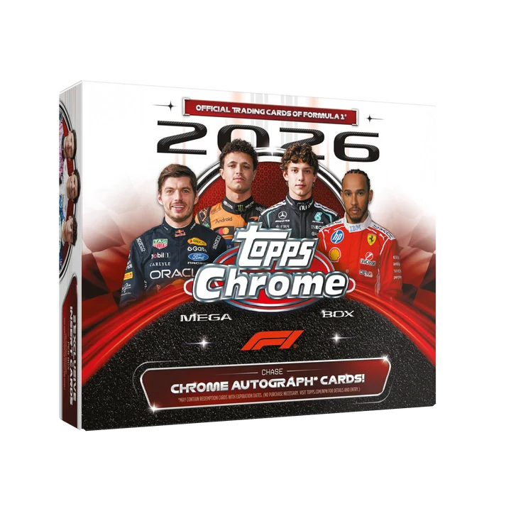 Topps - 2026 Formula 1 (F1) Chrome Mega Box